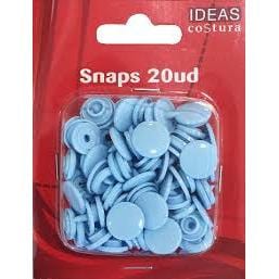 Broches de presion IDEAS Snaps blancos 20u IDEAS PATCH & QUILT CENTROARTESANO