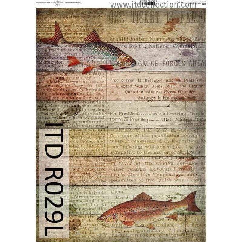 Papel arroz A3 29,70x42cm 30-35gr R029L ITD CENTROARTESANO