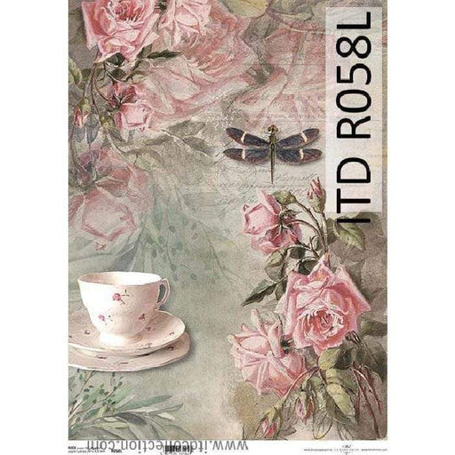 Papel arroz A3 29,70x42cm 30-35gr R058L ITD CENTROARTESANO