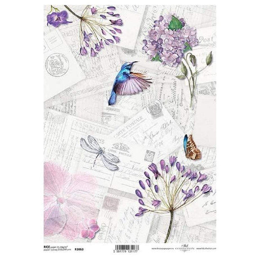 Papel arroz A4 21x30 25-30gr R1063 ITD CENTROARTESANO