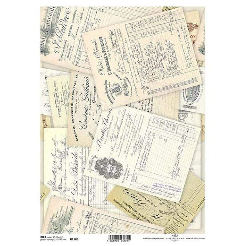 Papel arroz A4 21x30 25-30gr R1106 ITD CENTROARTESANO