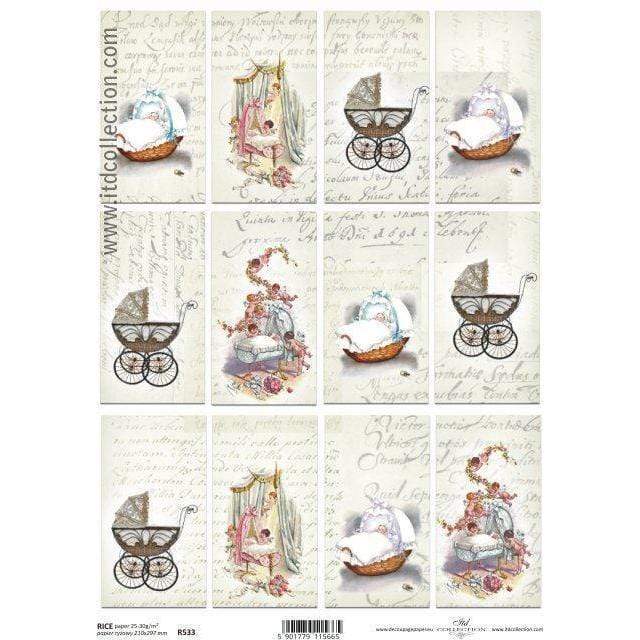 Papel arroz A4 21x30 25-30gr R533 ITD CENTROARTESANO