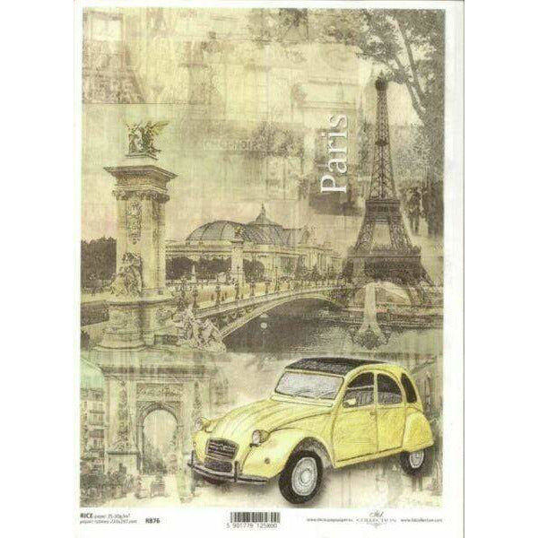 Papel arroz A4 21x30 25-30gr R876