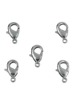 Mosqueton laton baño de plata 12mm 22048P JAKE CENTROARTESANO