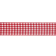 Cinta vichy poliester 10mm x 1m color rojo JOSE ROSAS TABERNER 16mm CENTROARTESANO