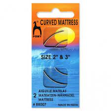 Agujas curvas para colchon Pony de 2" y 3" JOSE ROSAS TABERNER CENTROARTESANO