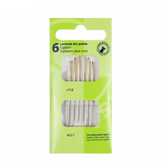Agujas laneras con punta nº18 JOSE ROSAS TABERNER CENTROARTESANO