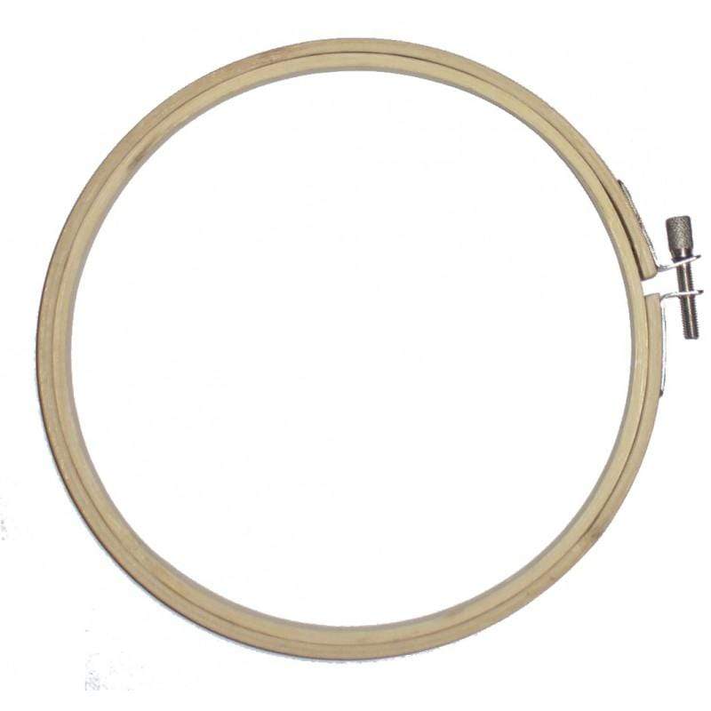 Bastidor madera bordar 12,5cm de madera Haya