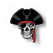 Apliques termoadhesivos calaveras MSC-02 UD JOSE ROSAS TABERNER Capitan calavera CENTROARTESANO