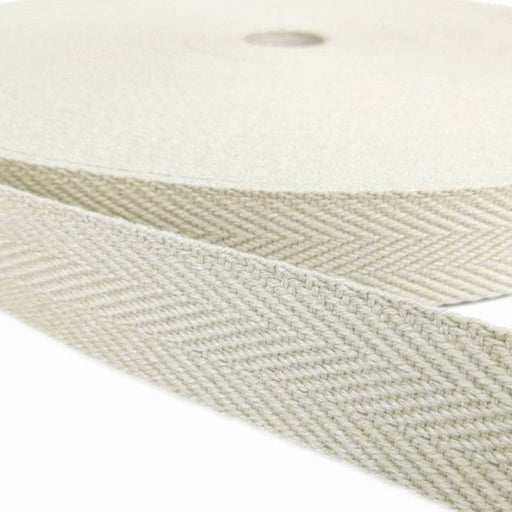 Cinta de espiga natural crudo de 30mm para bolso JOSE ROSAS TABERNER CENTROARTESANO