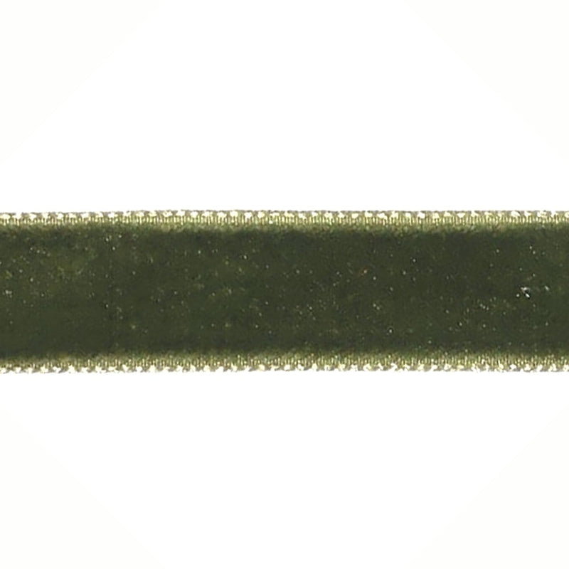 Cinta de terciopelo 009mm x 1m color 359 verde oscuro JOSE ROSAS TABERNER CENTROARTESANO