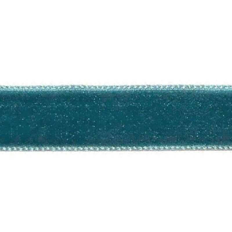 Cinta de terciopelo 009mm x 1m color 397 azul metrange JOSE ROSAS TABERNER CENTROARTESANO