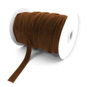 Cinta de terciopelo 009mm x 1m color 438 vison JOSE ROSAS TABERNER CENTROARTESANO