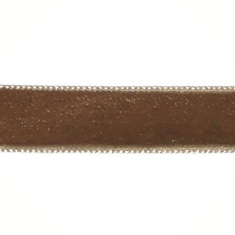 Cinta de terciopelo 009mm x 1m color 438 vison JOSE ROSAS TABERNER CENTROARTESANO
