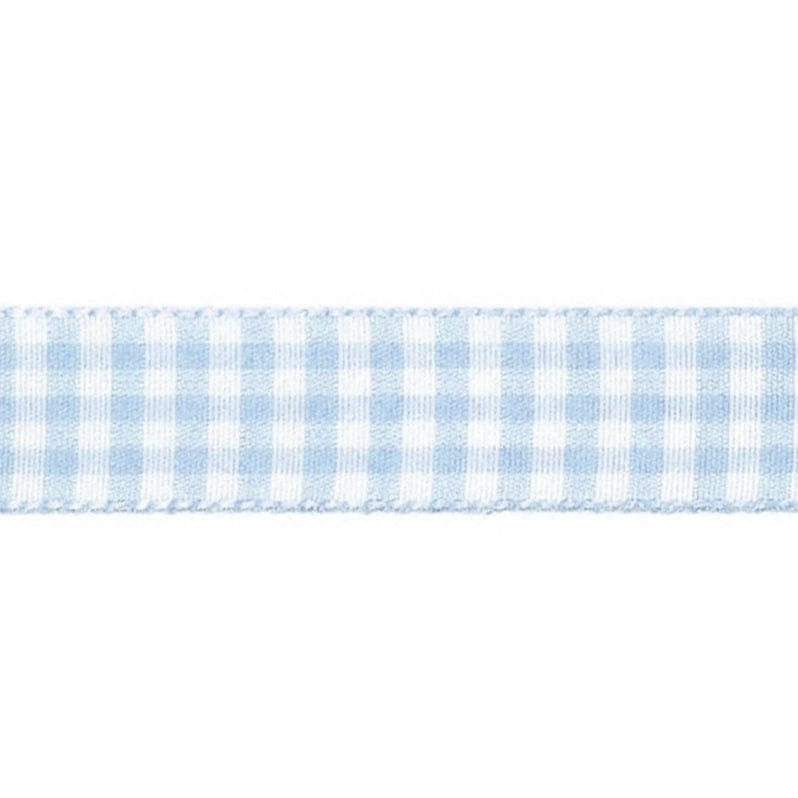 Cinta vichy poliester 10mm x 1m color azul claro JOSE ROSAS TABERNER CENTROARTESANO