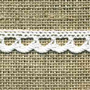 Copia de puntilla  0,5mm x 1m color blanco JOSE ROSAS TABERNER CENTROARTESANO