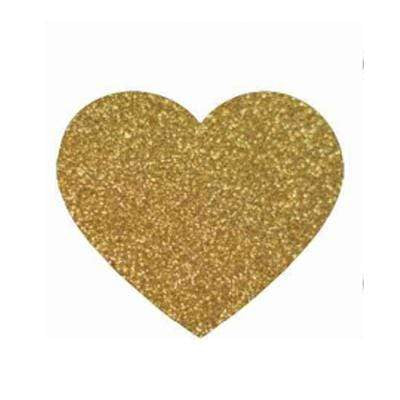 Apliques termoadhesivos oro/plata MSC-11 UD JOSE ROSAS TABERNER corazon CENTROARTESANO