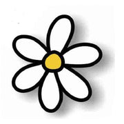 Apliques termoadhesivos margaritas MSC-03 UD JOSE ROSAS TABERNER margarita CENTROARTESANO