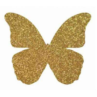 Apliques termoadhesivos oro/plata MSC-11 UD JOSE ROSAS TABERNER mariposa CENTROARTESANO