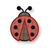 Apliques termoadhesivos infantiles MSC-04 UD JOSE ROSAS TABERNER mariquita CENTROARTESANO