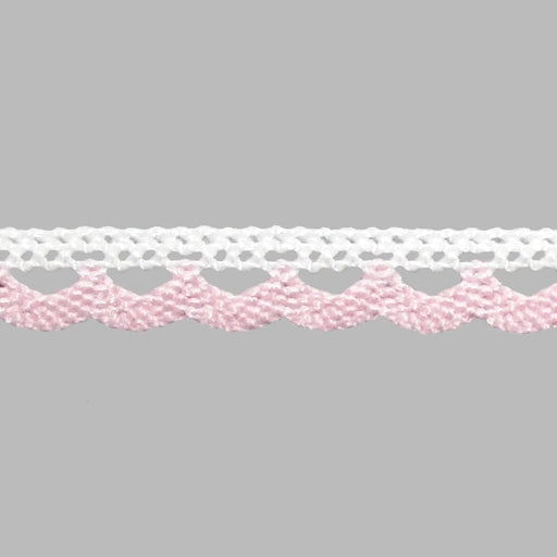 Puntilla  0,5mm x 1m color azul bebe y blanco JOSE ROSAS TABERNER CENTROARTESANO