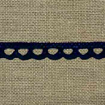 puntilla  0,5mm x 1m color marino JOSE ROSAS TABERNER CENTROARTESANO