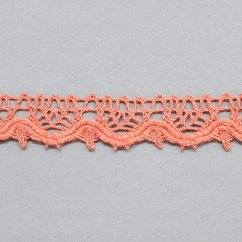 puntilla  1,5cm x 1m   algodon 100% color verde JOSE ROSAS TABERNER CENTROARTESANO