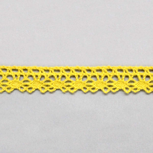 puntilla  1cm x 1m   algodon 100% color crudo JOSE ROSAS TABERNER CENTROARTESANO