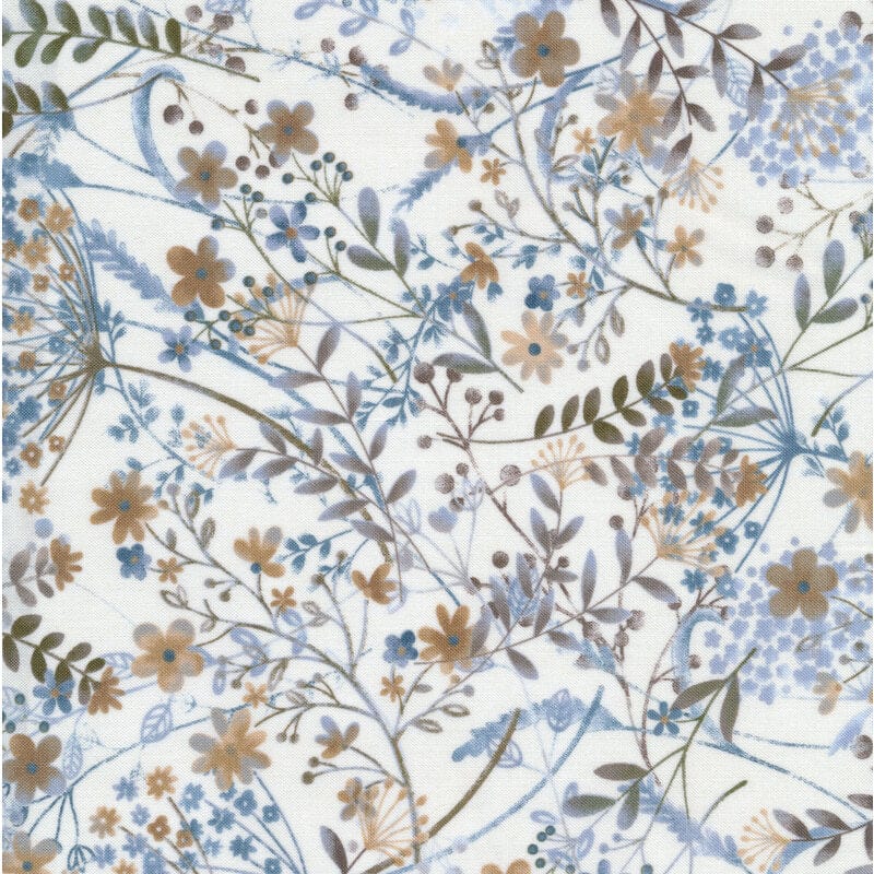 Tela patchwork Colección Blue bird  of Happiness 100% algodón 2717-44 JOSE ROSAS TABERNER CENTROARTESANO