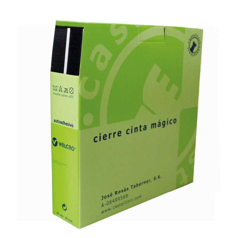 Velcro autoadhesivo 2cmx1m negro JOSE ROSAS TABERNER CENTROARTESANO