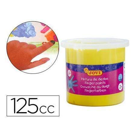 Acp pintura dedos Jovi 125ml amarillo JOVI CENTROARTESANO
