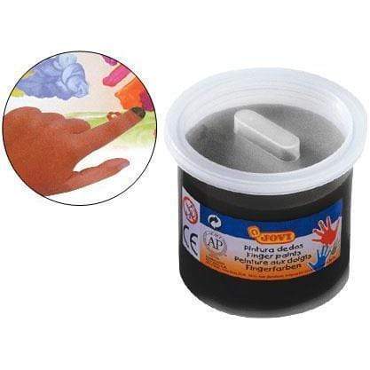Acp pintura dedos Jovi 125ml negro JOVI CENTROARTESANO