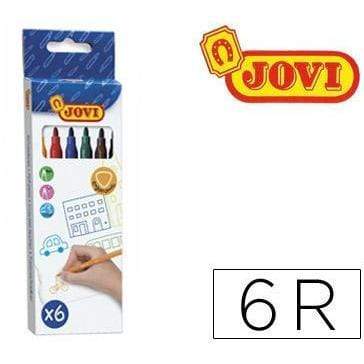 Jovi Rotuladores 6 colores JOVI CENTROARTESANO