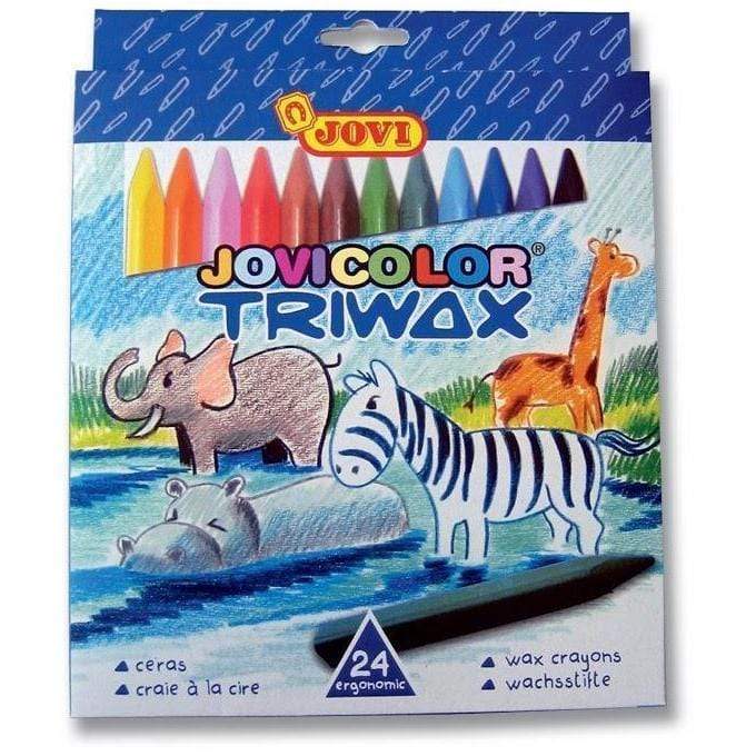 Jovicolor Triwax ceras ergonomicas 24ud JOVI CENTROARTESANO