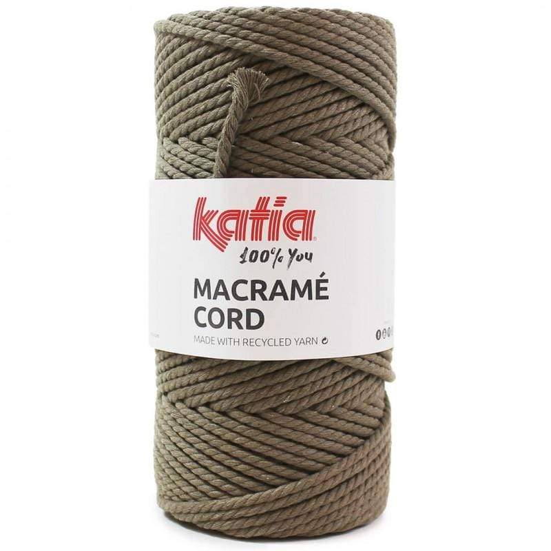 Copia de Cordón de macramé 65%algodón 25%poliester 10%fibra color 104 KATIA CENTROARTESANO