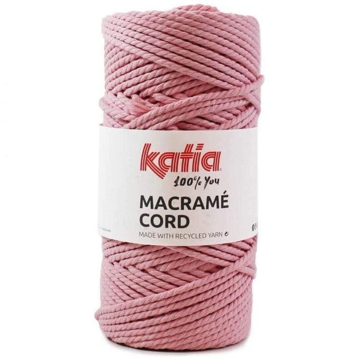 Cordón de macramé 65%algodón 25%poliester 10%fibra color 101 KATIA CENTROARTESANO
