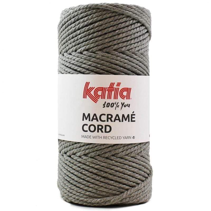 Cordón de macramé 65%algodón 25%poliester 10%fibra color 102 KATIA CENTROARTESANO