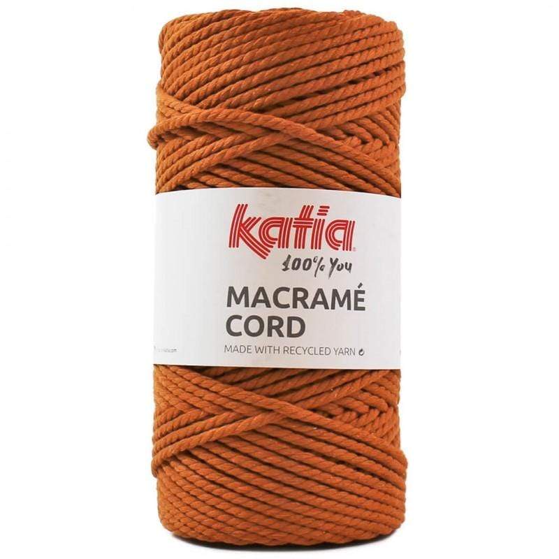 Cordón de macramé 65%algodón 25%poliester 10%fibra color 110 KATIA CENTROARTESANO