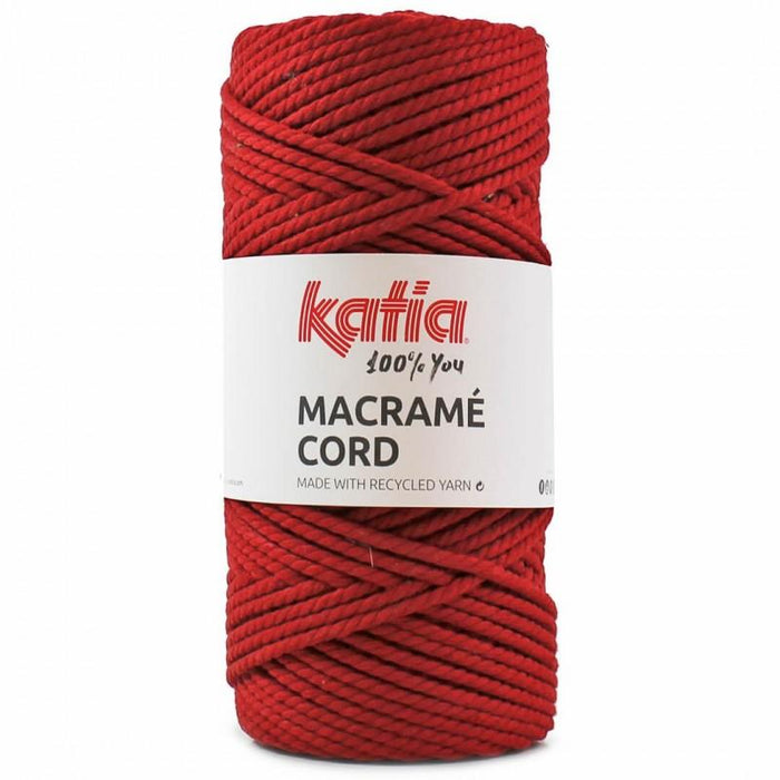 Cordón de macramé 65%algodón 25%poliester 10%fibra color 111 KATIA CENTROARTESANO