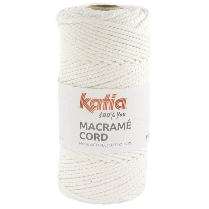 Cordón de macramé 65%algodón 25%poliester 10%fibra color 115 KATIA CENTROARTESANO