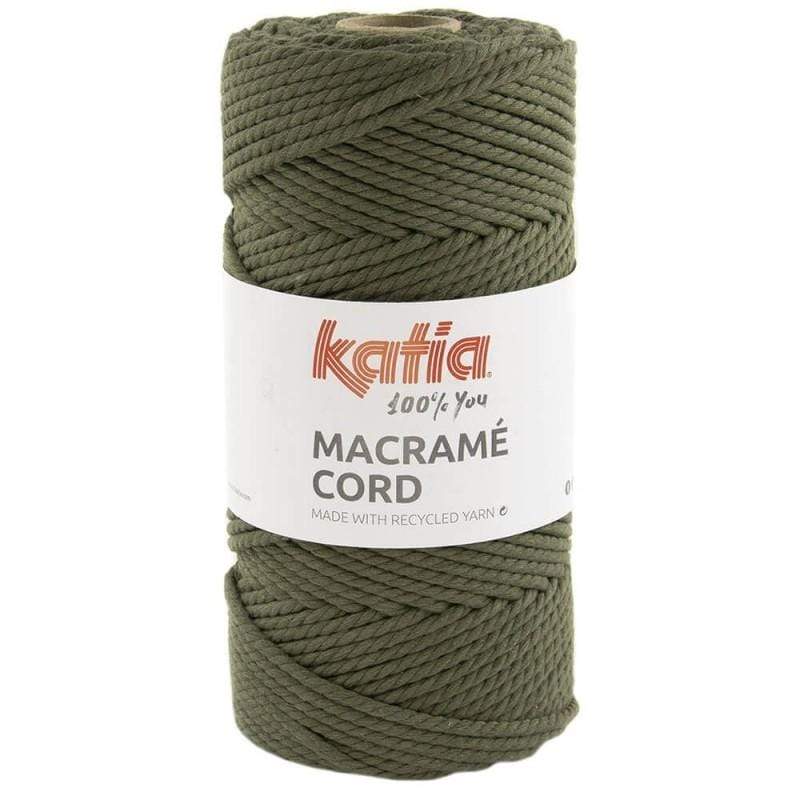 Cordón de macramé 65%algodón 25%poliester 10%fibra color 117 KATIA CENTROARTESANO