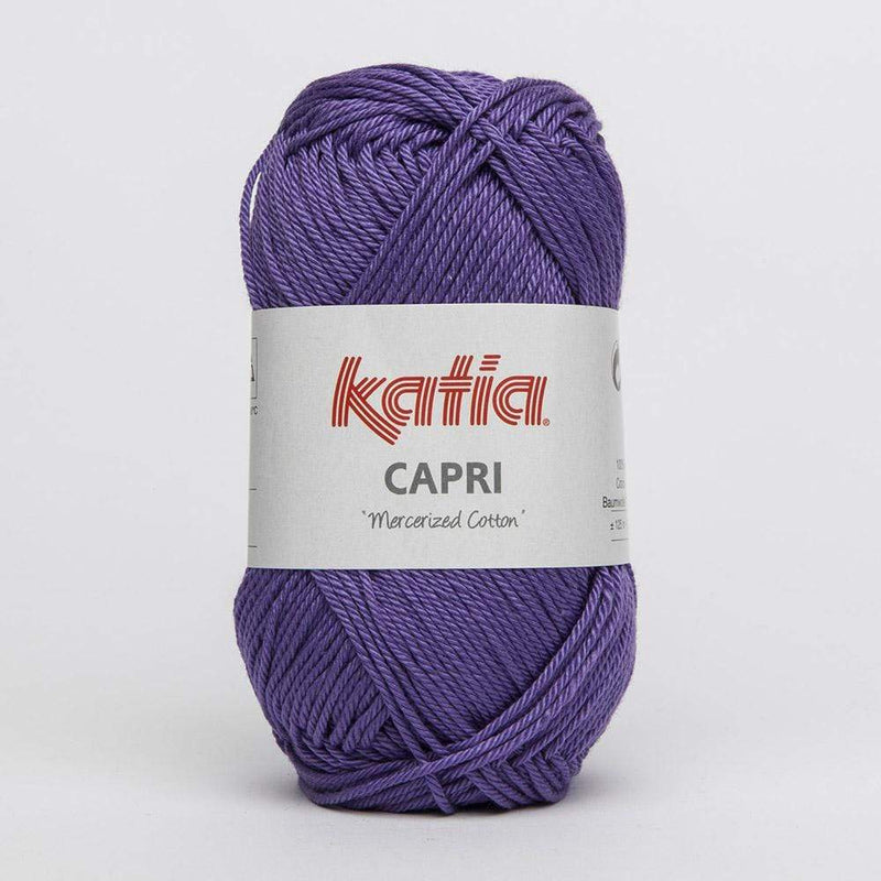 Katia Capri ovillo hilo algodón 50gr color 39787 malva KATIA CENTROARTESANO