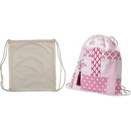 Bolsa algodon 38x42cm natural mochila 2305138 KNORR PRANDELL Oferta CENTROARTESANO