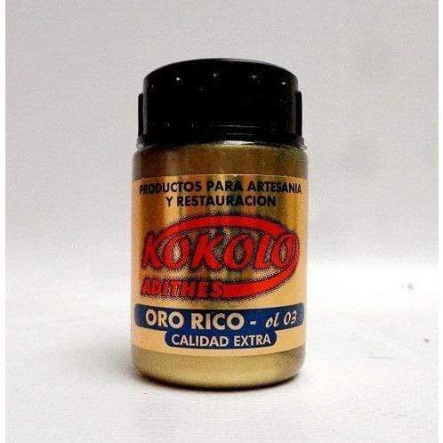 Kokolo pintura al alcohol 40ml oro rico-03 KOKOLO CENTROARTESANO