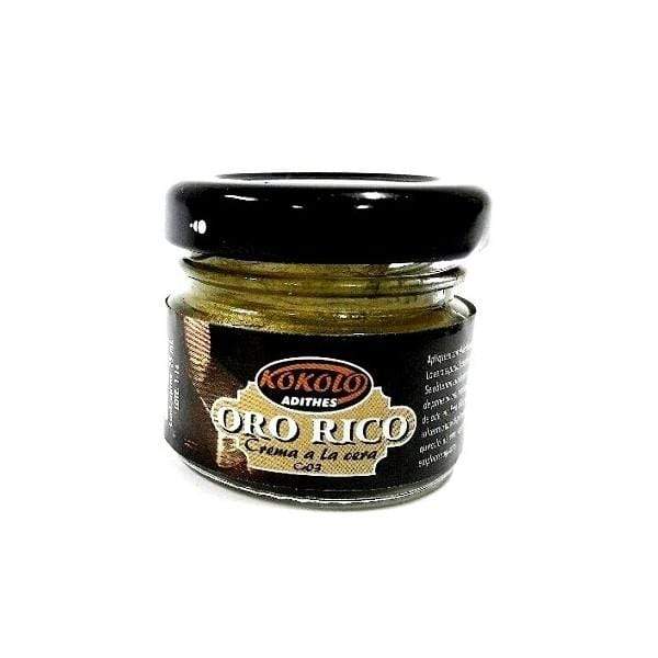 Kokolo pintura dedo crema a la cera 25cc oro rico KOKOLO CENTROARTESANO
