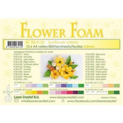 LeCrea goma eva 0.8mm 10xA4 254155 sunflower yellow LECREA CENTROARTESANO
