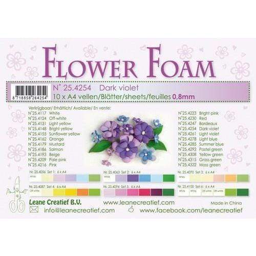 LeCrea goma eva 0.8mm 10xA4 254254 dark violet LECREA CENTROARTESANO