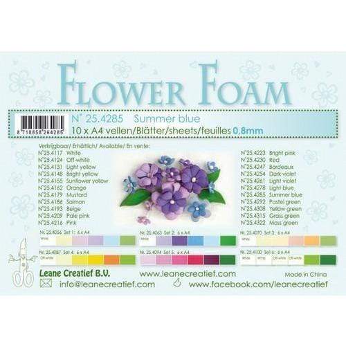 LeCrea goma eva 0.8mm 10xA4 254285 summer blue LECREA CENTROARTESANO
