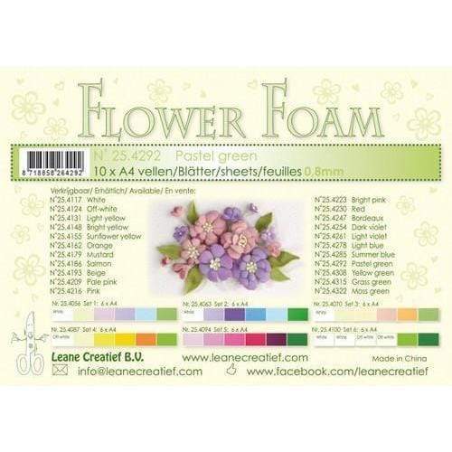 LeCrea goma eva 0.8mm 10xA4 254292 pastel green LECREA CENTROARTESANO