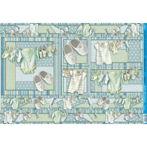 Papel decoup.Litoarte pd 520 Tendedero niño LITOARTE CENTROARTESANO